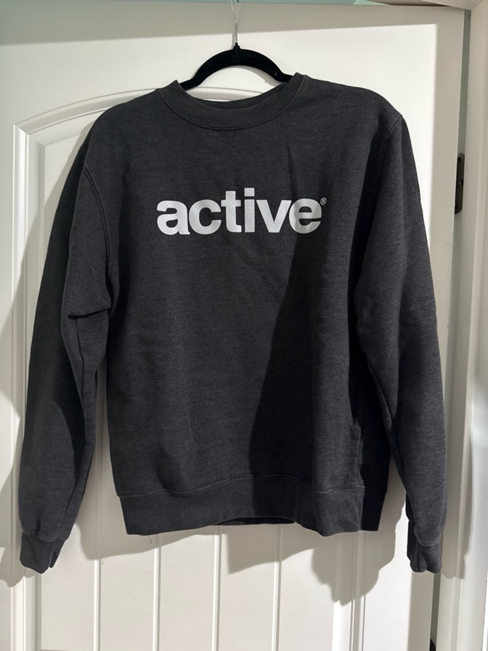 Active Women's Crewneck Sweatshirt - Charcoal